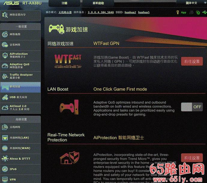 华硕RT-AX88U电竞路由评测 WiFi6网络性能怪兽