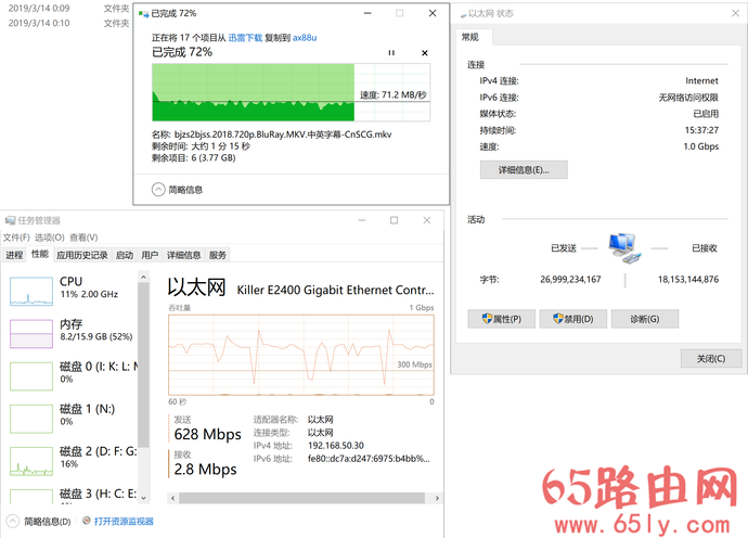 华硕RT-AX88U电竞路由评测 WiFi6网络性能怪兽