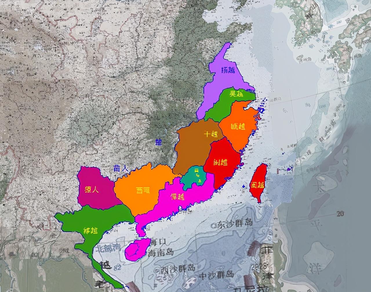 百越是现在的哪里(南蛮是指现在的哪个省)