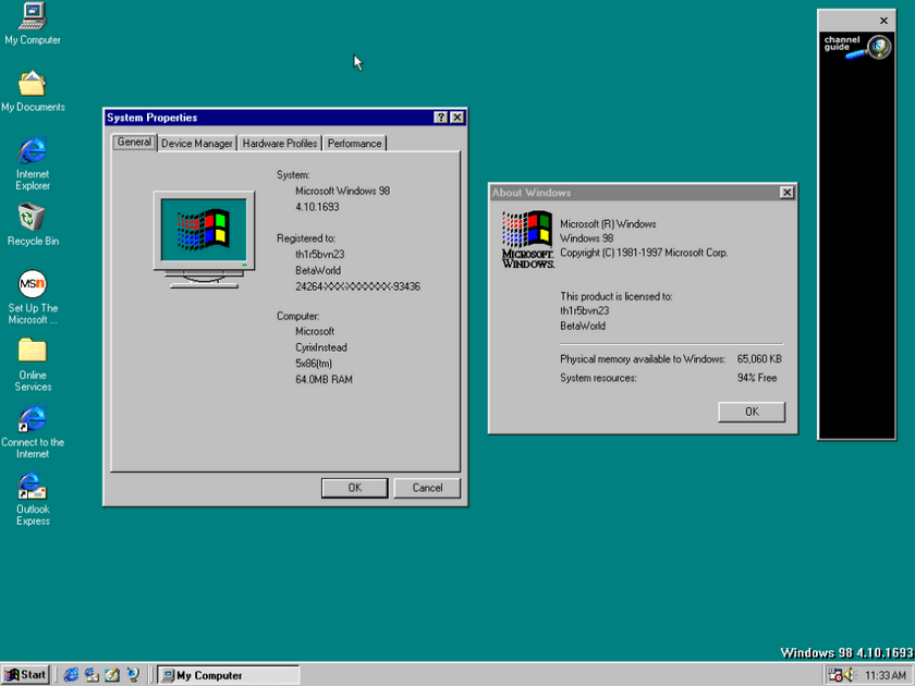 Windows 98