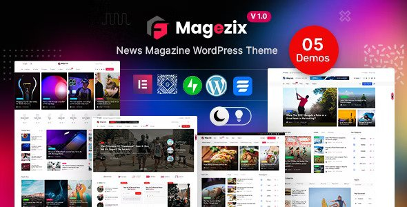 Magezix v1.0.6 – 报纸和杂志WordPress主题