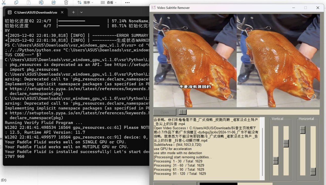 视频硬字幕去除器 v1.1.0